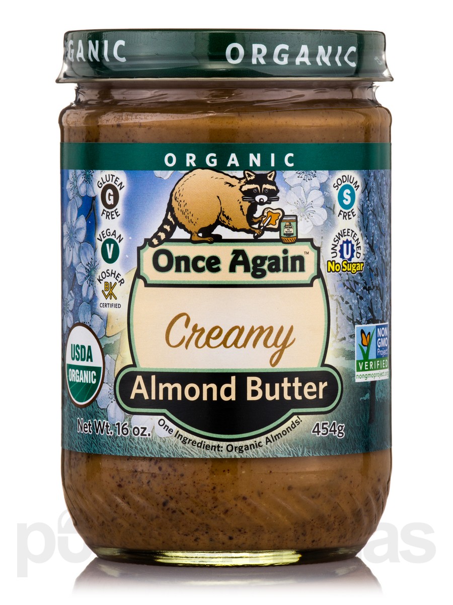 UNSWEETENED & ROASTED CREAMY ALMOND BUTTER