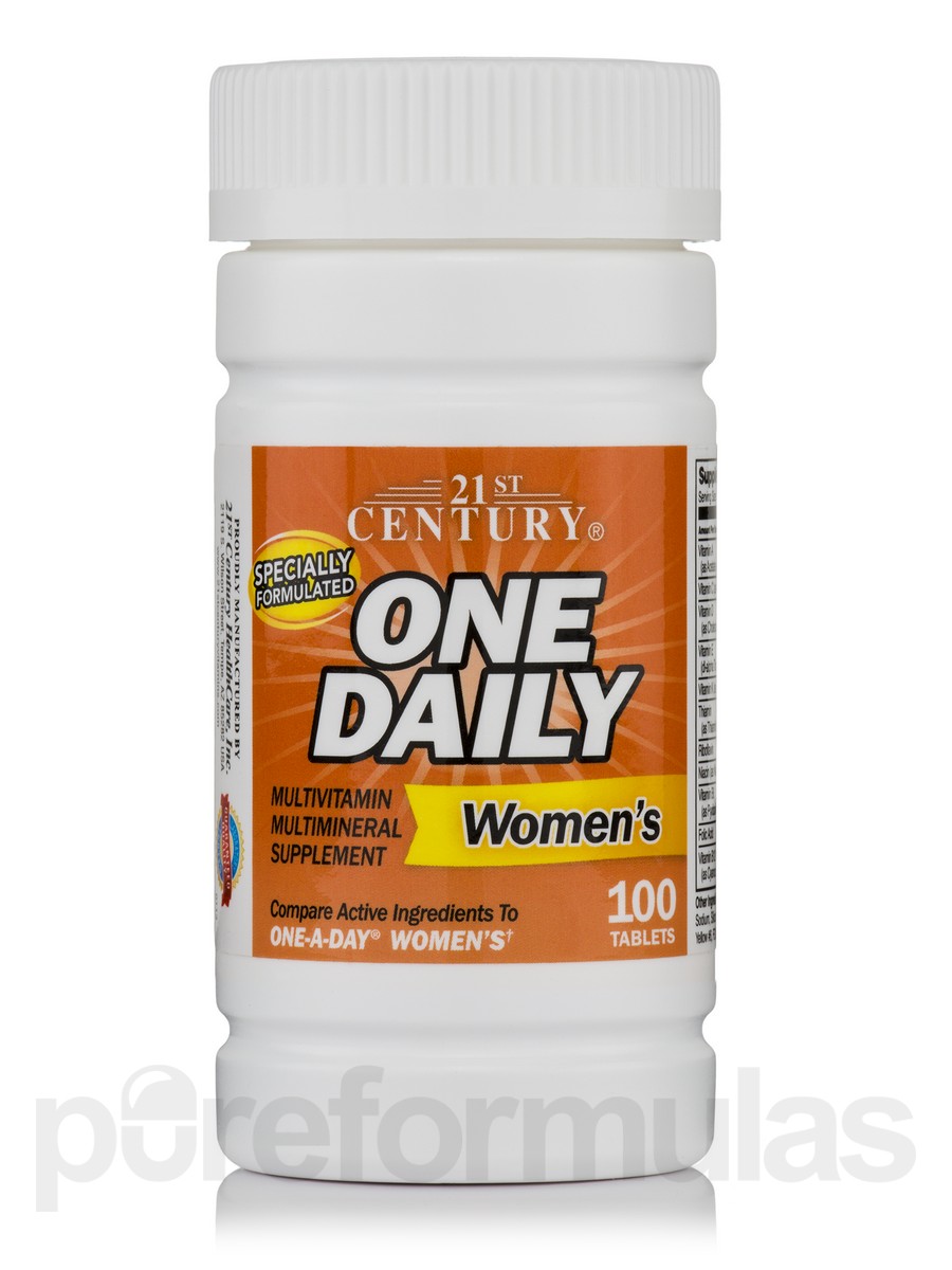21st Century One Daily Women s 100 Tabs