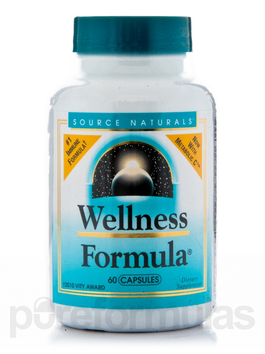 UPC 021078014249 product image for Source Naturals, Inc. Wellness Formula Capsules 60 Capsules | upcitemdb.com