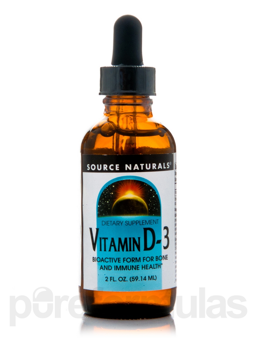 UPC 021078022756 product image for Source Naturals Vitamin D-3 2000 Iu Liquid 2 Oz | upcitemdb.com