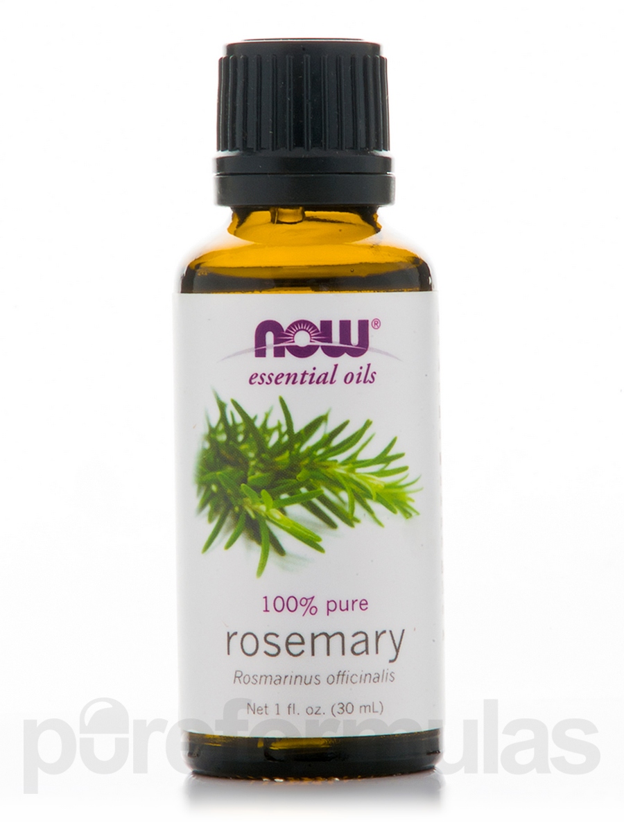 UPC 733739076007 product image for Rosemary Oil (100% Pure) 1 oz (30 ml) by NOW | upcitemdb.com
