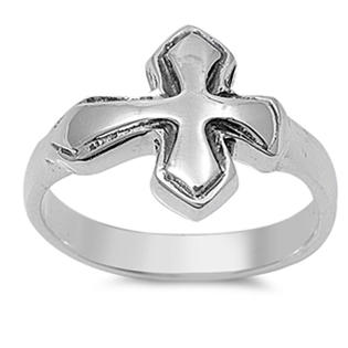 Prime Pristine 925 Sterling Silver Antique Cross Fashion Band Ring For ... Prime Pristine 925 Sterling Silver Antique Cross Fashion Band Ring For ...