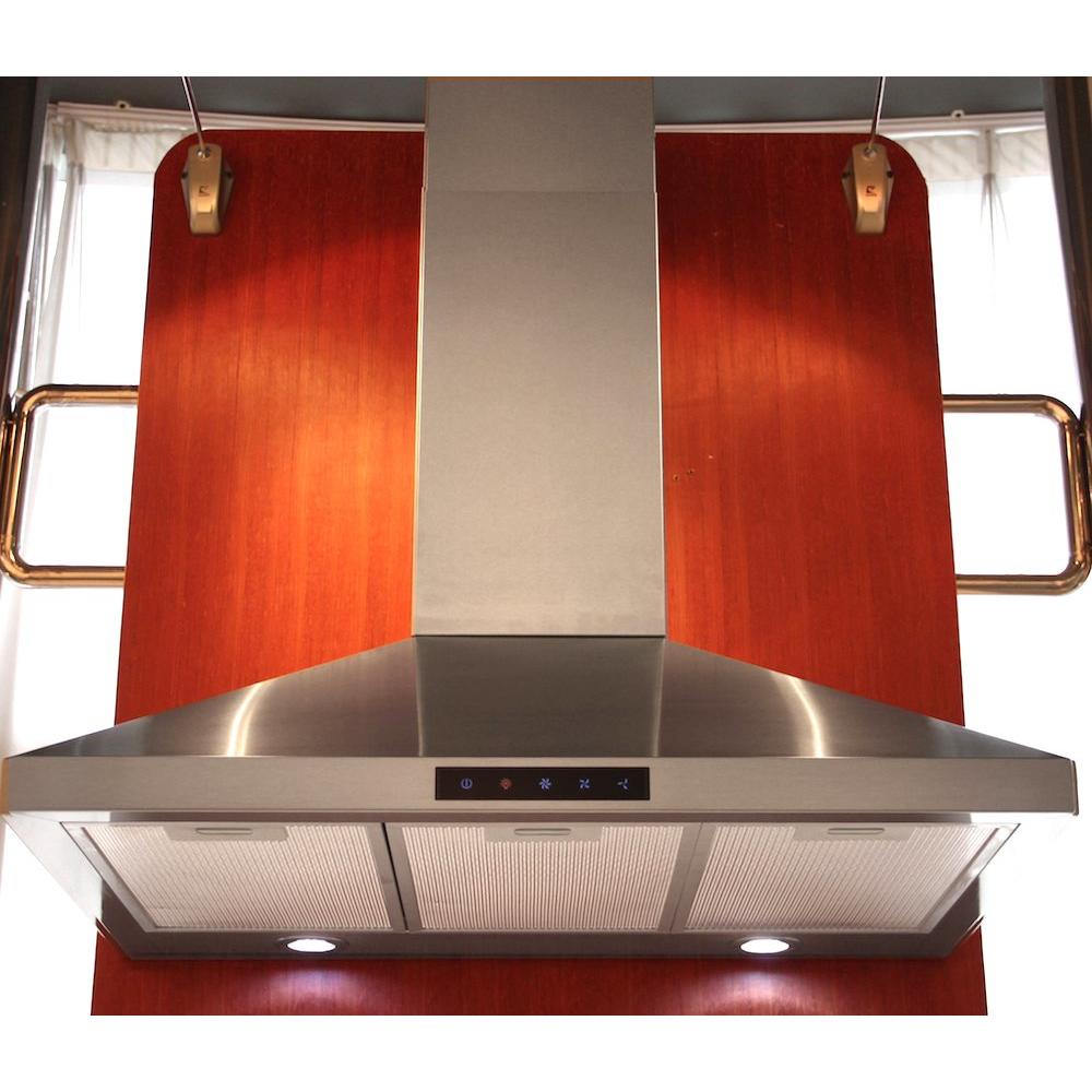 Kitchen Bath Collection 30-inch Stainless Steel Wall Hood