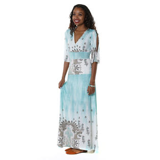 Hadari Hadari Women's Casual V-Neck Maxi Dress 3