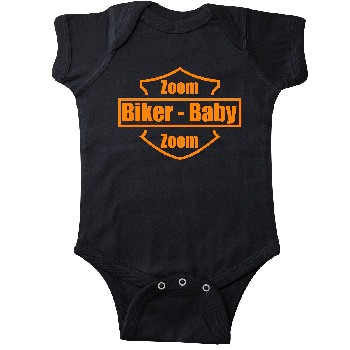 Inktastic Biker-Baby HD Infant Creeper Zoom Biker Baby Gift One-piece Bodysuit