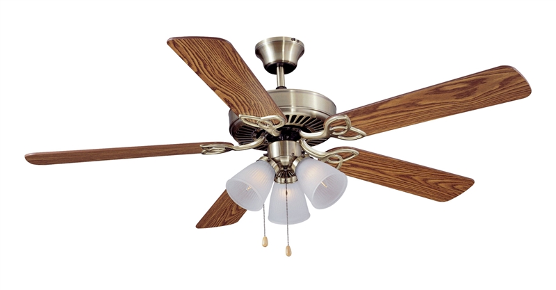 Boston Harbor Cf 78042 Fan Ceil 52in 5bld 3lt Dual Ab