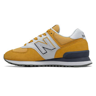 new balance Women's 574 split sail yellow
