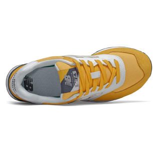 new balance Women's 574 split sail yellow