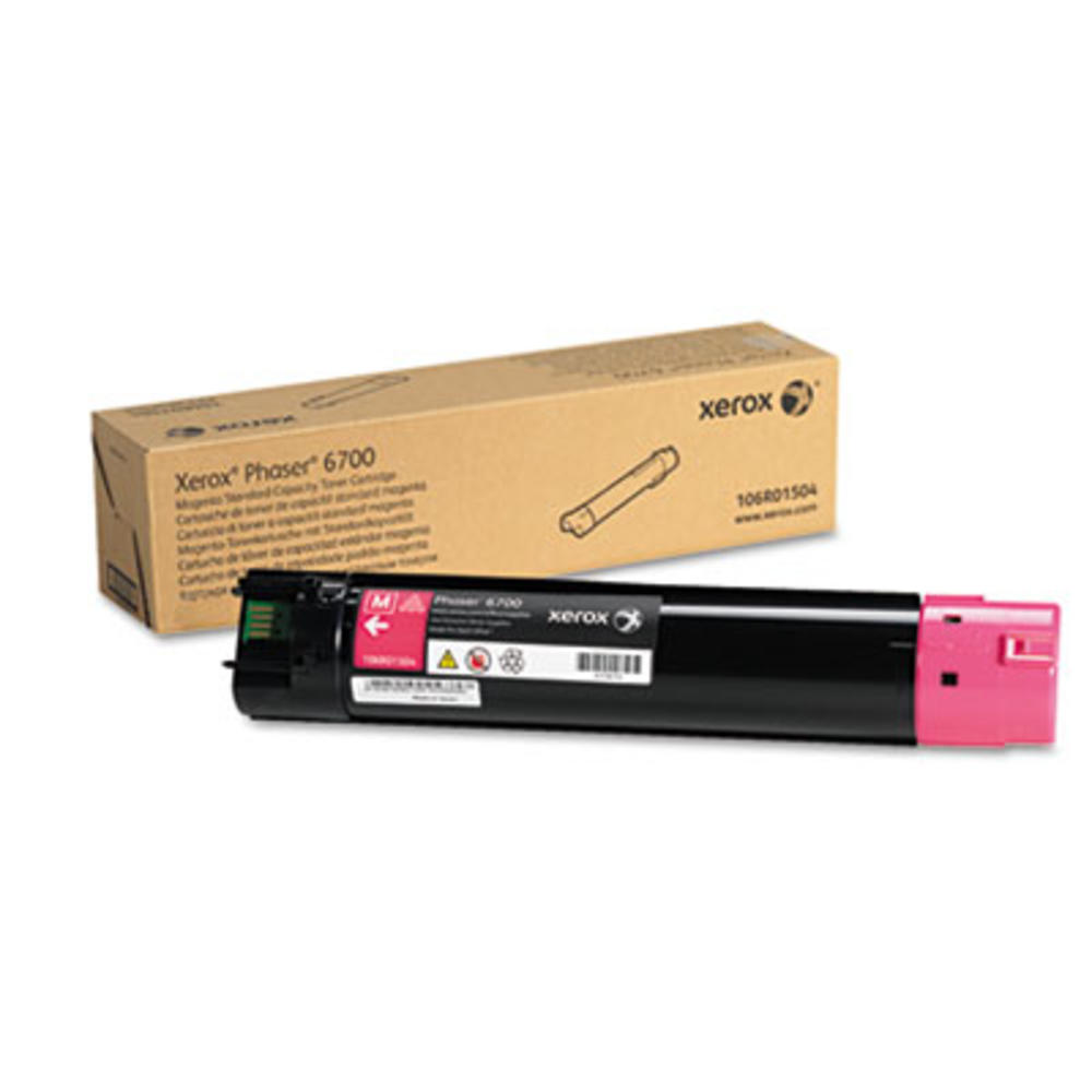 106R01504 | Genuine Xerox Phaser 6700 | Toner Cartridge, Magenta Standard Yield