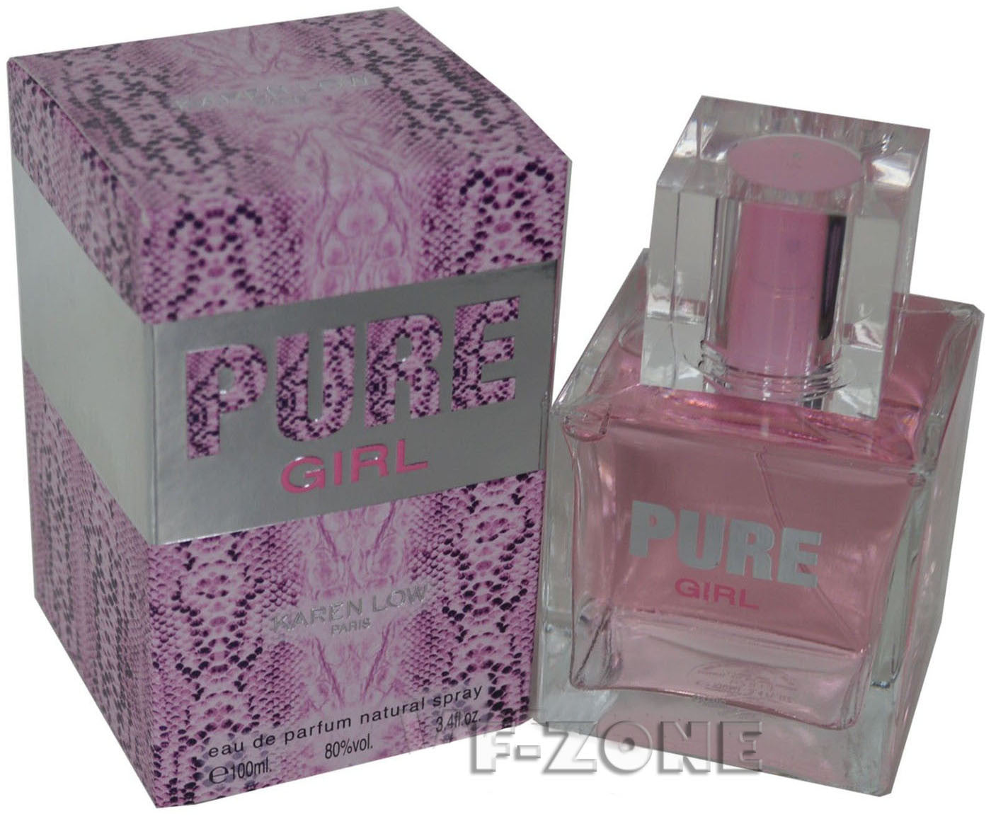 Pure Girl Perfume By Karen Low 3.4 Oz EDP Spray Women Women 3.4 Oz