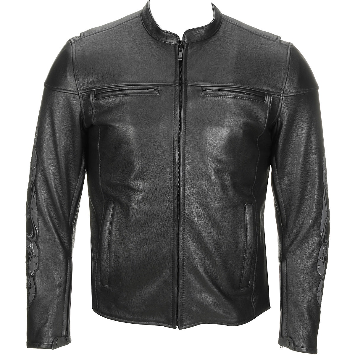 Wilsons Leather Mens Cycle Performance Wilsons Leather Mens Cycle Performance Jacket W Reflective Sleeves Clothing Men S Coats Jackets