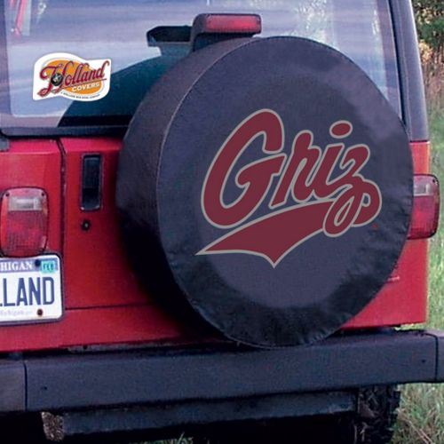 Montana Grizzlies College Tire Cover Size: Y - 32.25 x 12 Inch