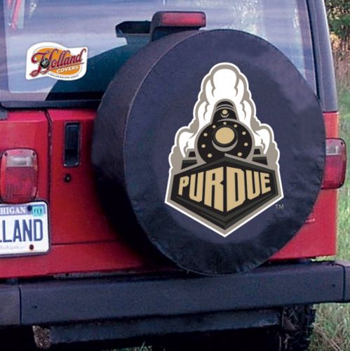 Purdue Boilermakers College Tire Covers Size: A - 34 x 8 Inch