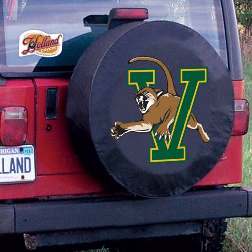 Vermont Catamounts College Tire Cover Size: C - 31.25 x 12 Inch