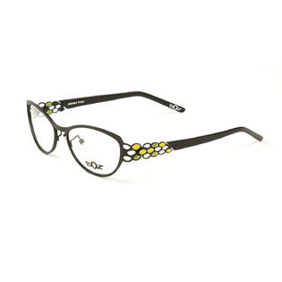 RESILLE-0042 BOZ Resille Black & Green Apple Cat Eye ...