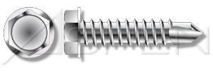 (1000pcs) #10 X 3/4" Self-Drilling Screws Hex Indented Washer Head 410
Stainless Steel Ships FREE in USA