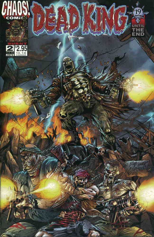 - Dead King: Burnt #2 FN ; Chaos comic book