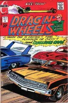 - Drag ’n’ Wheels #54 GD ; Charlton comic book