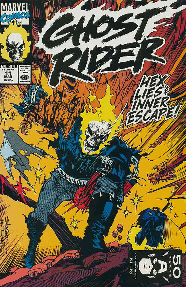- Ghost Rider (Vol. 2) #11 VF/NM ; Marvel comic book