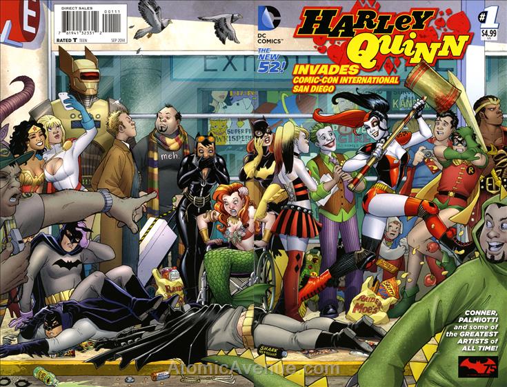 - Harley Quinn Invades Comic-Con International: San Diego #1 VF/NM ; DC comic book