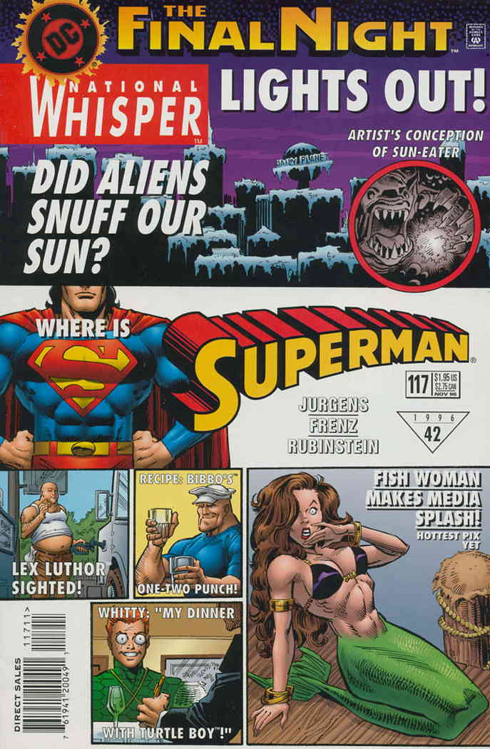 - Superman (2nd Series) #117 FN ; DC comic book