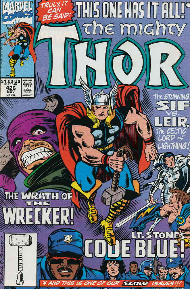 - Thor #426 FN ; Marvel comic book