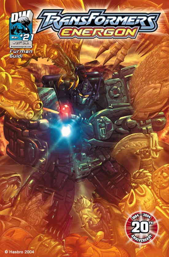 - Transformers Energon #21 VF/NM ; Dreamwave comic book