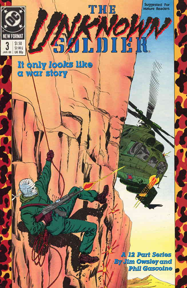 - Unknown Soldier, The (Mini-Series) #3 VF/NM ; DC comic book