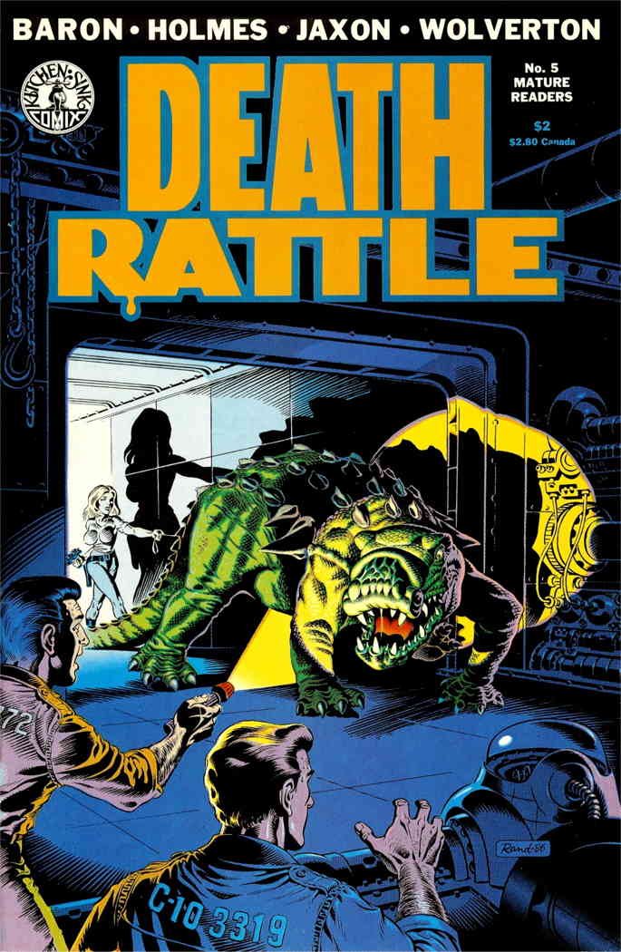 - Death Rattle (Vol. 2) #5 VF/NM ; Kitchen Sink comic book