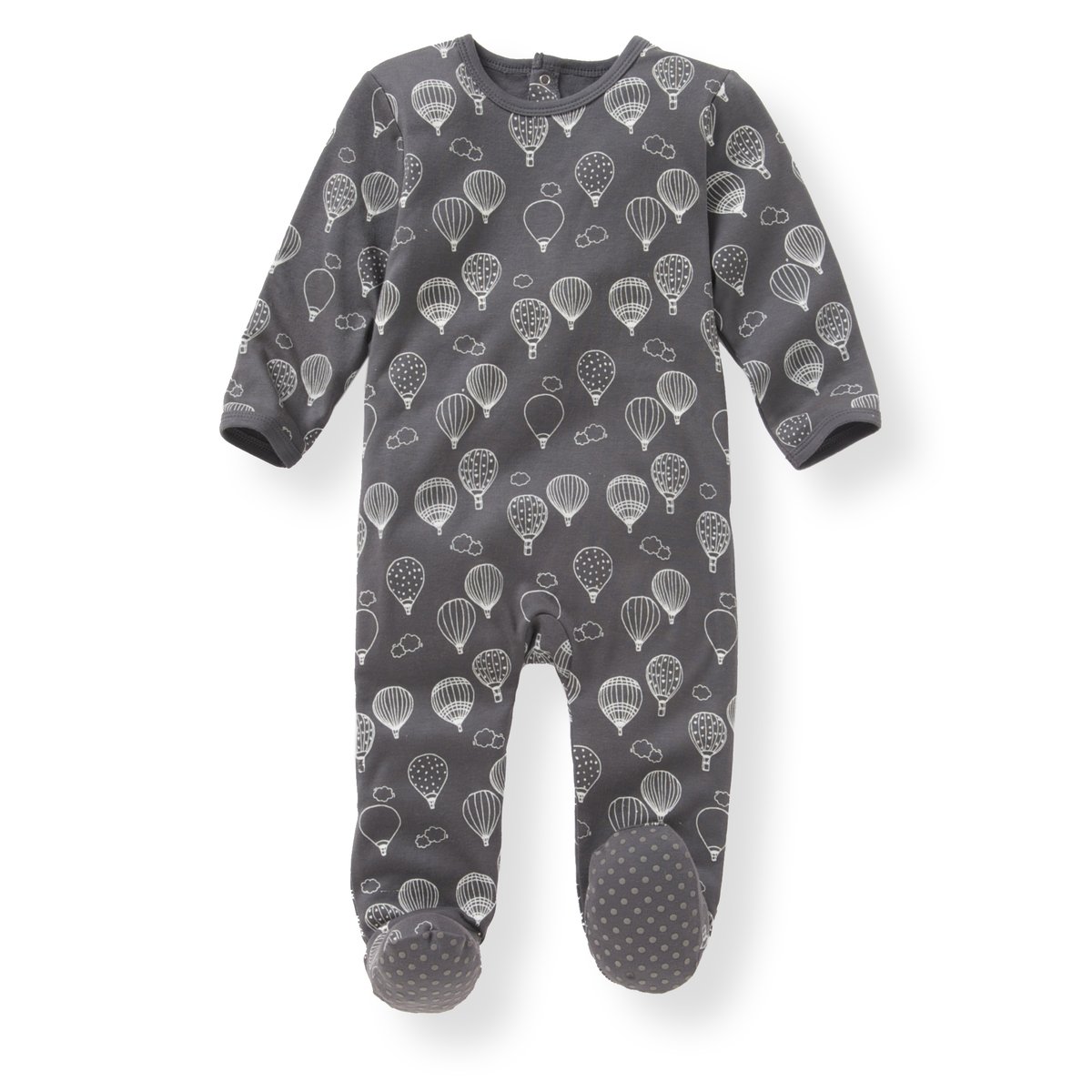 La Redoute Collections Baby Boys Pack Of 3 Printed Cotton Sleepsuits, Birth-3 Years