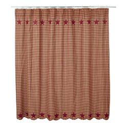 Stall Shower Curtain Matching Window Treatment