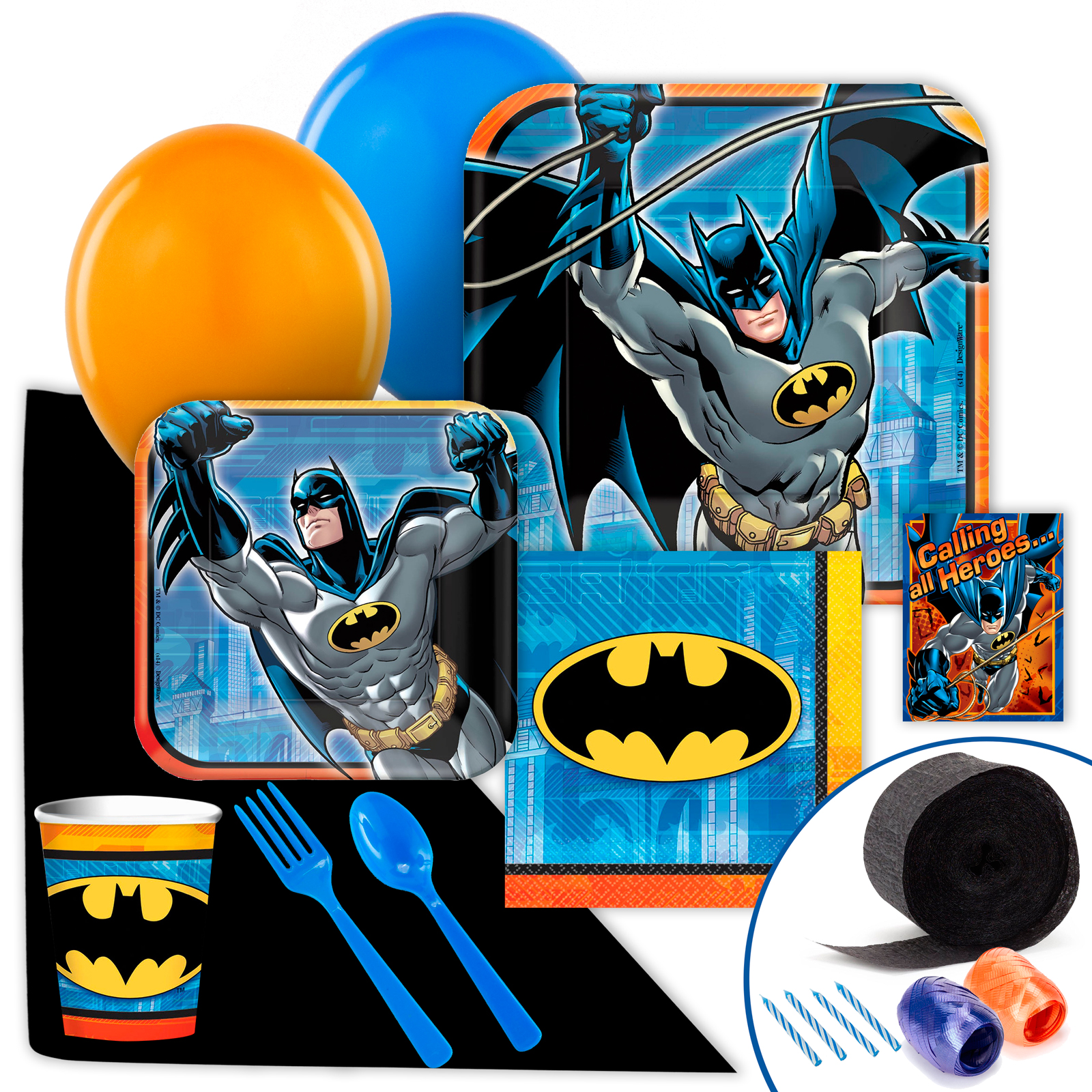 Birthday Express Batman Value Party Pack