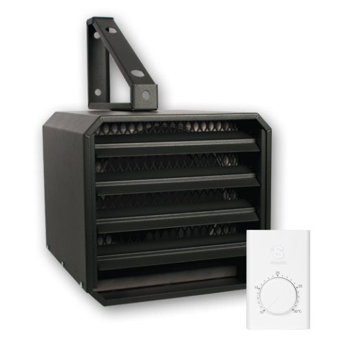STELPRO Electric Garage Heater Stelpro RUH5 with wall thermostat Safe