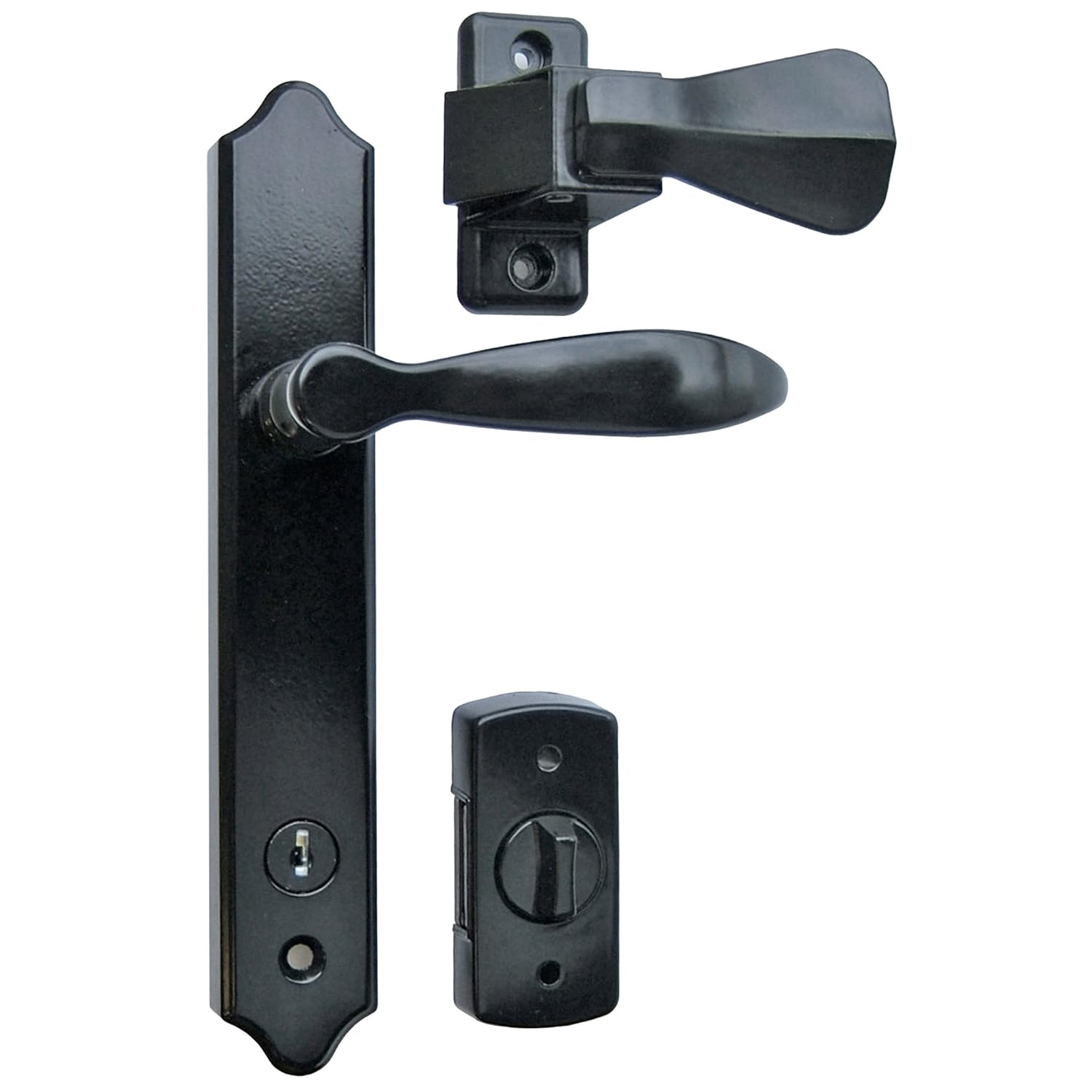 Ideal Security Inc Sk1215bb Deluxe Storm Door Handle Ideal Security Inc Sk1215bb Deluxe Storm Door Handle