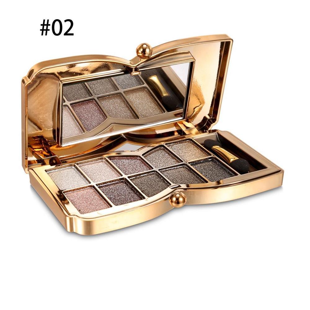 Versace Shocking deal!!! Women Cosmetic Pro 10 Colors Baked Eyeshadow Palette Shimmer Metallic Eyes Makeup