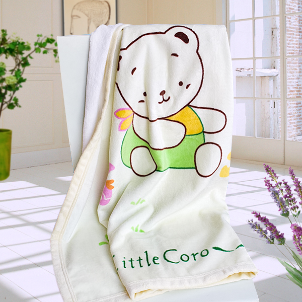 Blancho Bedding [Little Bear Coro] Polar Fleece Throw Blanket (33.5 by 45.3 inches) at Sears.com