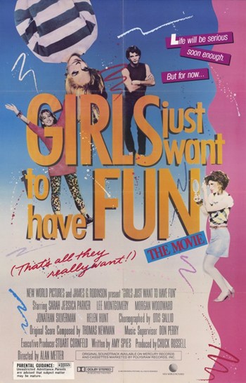 Pop culture graphics Girls Just Want to Have Fun Movie Poster (11 x 17) at Sears.com