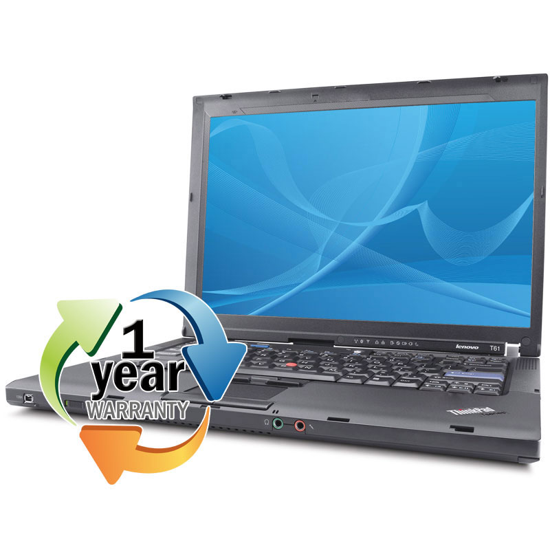 IBM REFURBISHED IBM ThinkPad T61 Core 2 Duo 2GHz 2048MB 80GB DVD Wi-Fi Windows 7 Laptop Computer at Sears.com