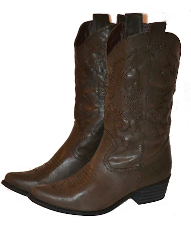CAndy Womens Cowboy Boots - Dark Brown at Sears.com