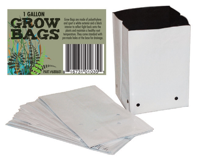 GRO1 7 Gallon PE Film Grow Bags (25 Packs) at Sears.com