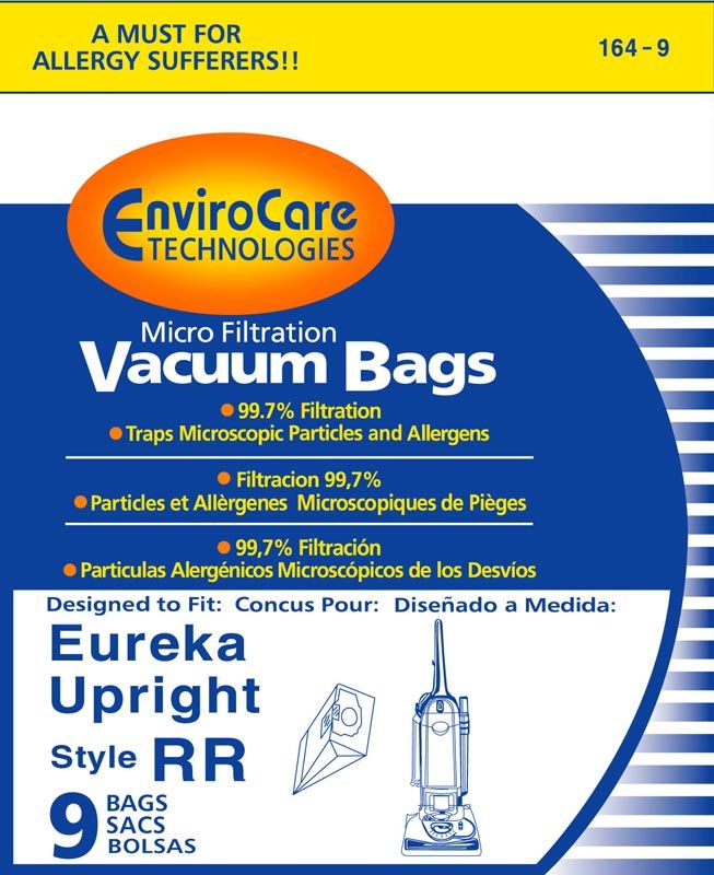 Eureka 9 Eureka RR Boss Smart Vac Model 4870 Pet Type RR FilterAire Bags Generic - 9 Bags at Sears.com