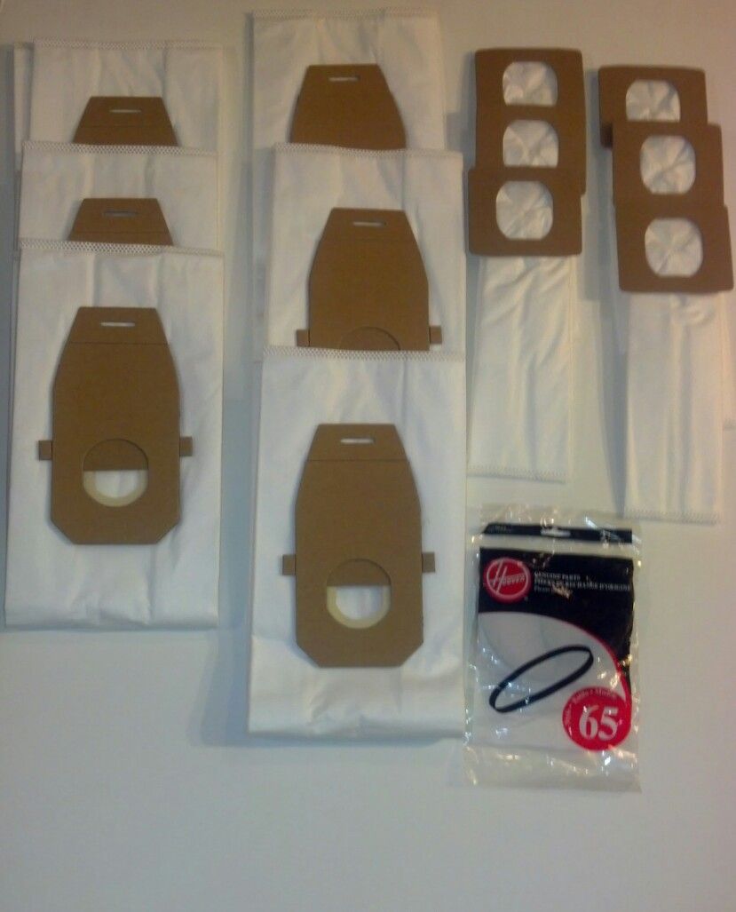 Hoover UH30010COM Platinum Lightweight Upright Supply Kit, Includes 6 Type Q HEPA, 6 Type I HEPA Bags, 2 38528058 Belts. at Sears.com