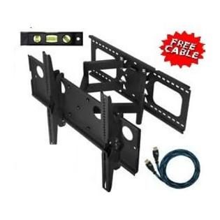Mount-It! Mount-it Plasma LCD Flat Screen TV Articulating Full Motion Dual Arm Wall Mount Bracket For 32-65 Mount-It! Mount-it Plasma LCD Flat Screen TV Articulating Full Motion Dual Arm Wall Mount Bracket For 32-65