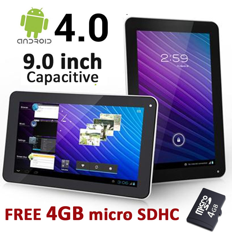 SVP TPC 9-inch Android 4.0 ICS Tablet PC WiFi Capacitive TouchScreen 4GB Internal + Free 4GB microSD at Sears.com