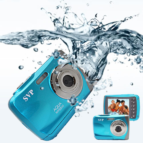 SVP 18MP Max. Underwater Digital Camera & Video Recorder - Waterproof up to 3 meters - AQUA-WP6800 at Sears.com