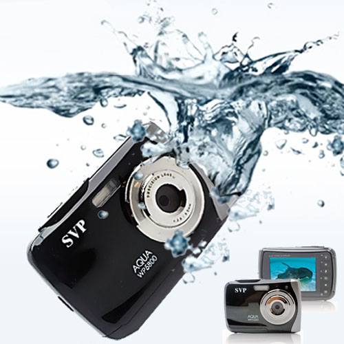 SVP 18MP Max. Underwater Digital Camera & Video Recorder - Waterproof up to 3 meters - AQUA-WP6800 at Sears.com