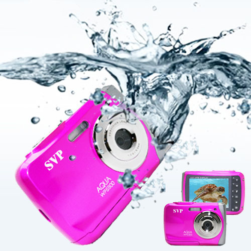 SVP 18MP Max. Underwater Digital Camera & Video Recorder - Waterproof up to 3 meters - AQUA-WP6800 Pink at Sears.com
