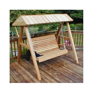 Fifthroom Red Cedar Wooden Canopy for 6' Swing Fifthroom Red Cedar Wooden Canopy for 6' Swing