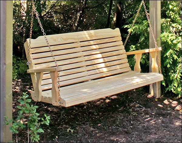 Fifthroom 53" Treated Pine Crossback Porch Swing at Sears.com