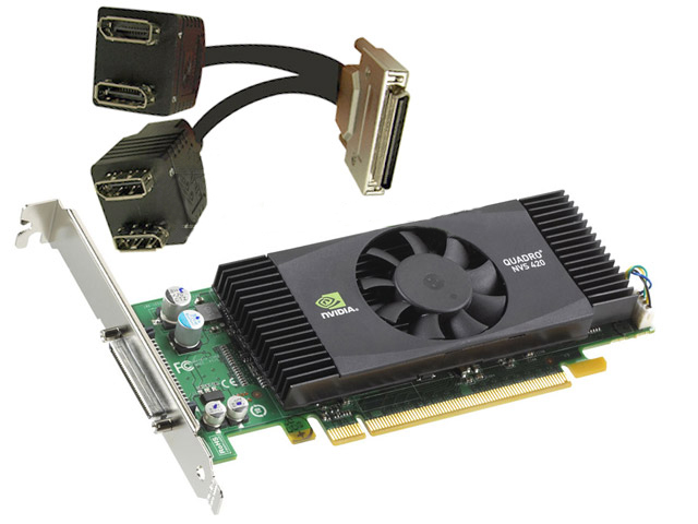PNY nVidia Quadro NVS 420 PCI-E x16 Video Graphics Card NVS420 at Sears.com